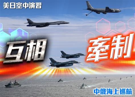 中俄軍艦繞日巡航 美轟炸機現身抗衡