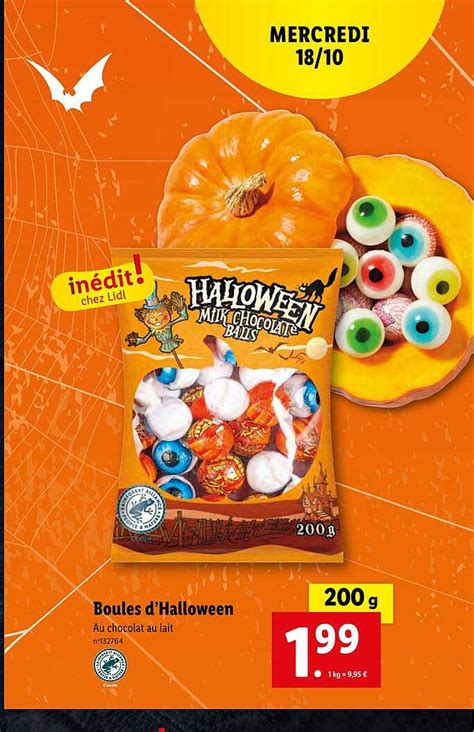 Promo Boules D Halloween Chez Lidl ICatalogue Fr