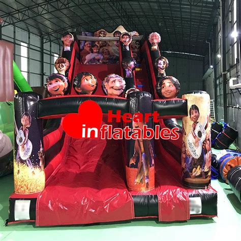 Coco Slide Heart Inflatables Factory