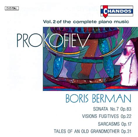 Chandos Prokofiev Piano Music Berman Volume