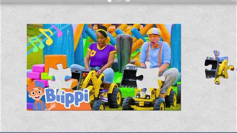 Puzzle Blippi And Meekah S Excavator Game Show Blippi Puzzle Fan Made