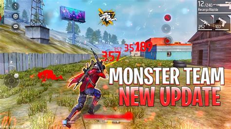 Monster Team V Mod Menu Free Fire Gr Tis E Atualizado Aimkill