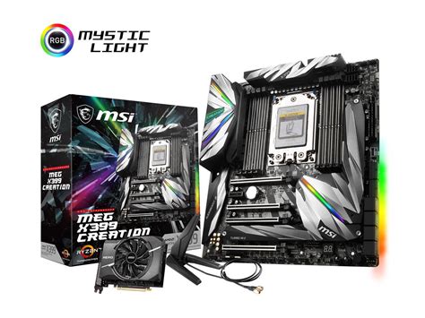 Msi Meg X Creation Str Extended Atx Amd Motherboard Newegg Ca