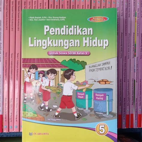 Jual Buku Paket Pendidikan Lingkungan Hidup Kelas 5 Sd Mi Penerbit