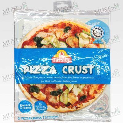 Pizza Crust Plain Mission 300g MustThai Grocery Online