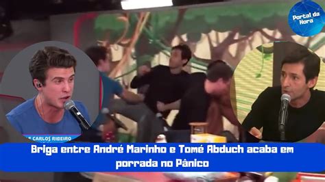 Veja Briga Entre Andr Marinho E Tom Abduch Acaba Em Porrada No