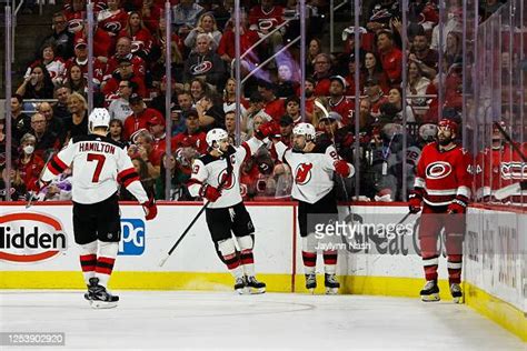 Timo Meier Of The New Jersey Devils Scores A Goal And Celebrates With News Photo Getty Images