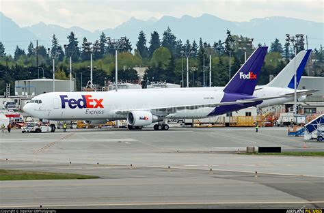 N Fe Fedex Federal Express Boeing F At Everett Snohomish