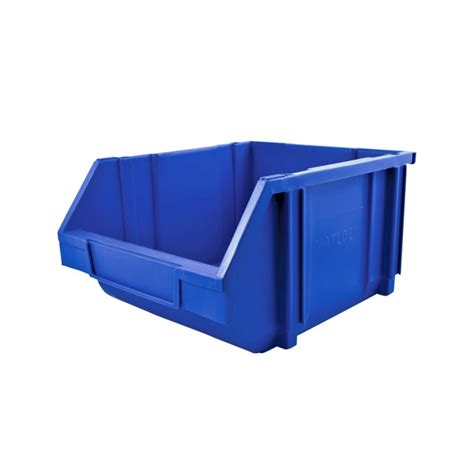 Caja Plastica Apilable Multifuncion Azul 180x110x80mm Cimech 3d