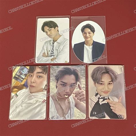 Exo Official Photocard Xiumin Kai Pc Love Dome Exo Luxion Dot Don T