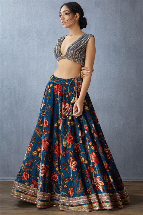 Buy Printed Lehenga Set By Torani At Aza Fashions Fashion Lehenga