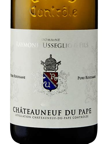 Domaine Raymond Usseglio Fils Châteauneuf du Pape Blanc Vivino US