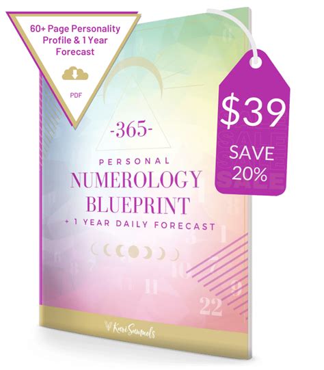 Personal Numerology Blueprint 1 Year Forecast Kari Samuels