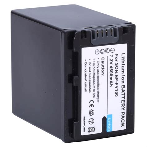 Probty NP FV100 NP FV100 NPFV100 Li Ion Battery For Sony DCR SR15 SR21