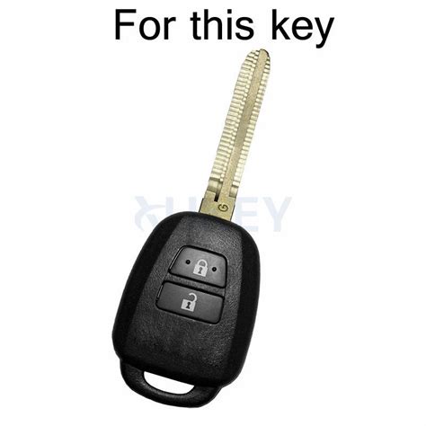 For Toyota Aqua Ractis Vitz Hiace Rav Land Cruiser Fob Cover Key Case