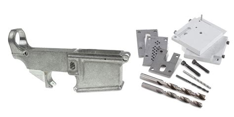 AR-15 80% Lower Receiver + Anderson AR-15 80% Lower Receiver Jig Kit - $119.99 | gun.deals