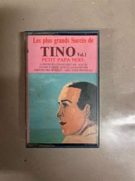 LES PLUS GRANDS succès de Tino Vol 1 Petit Papa Noel Cassette Audio