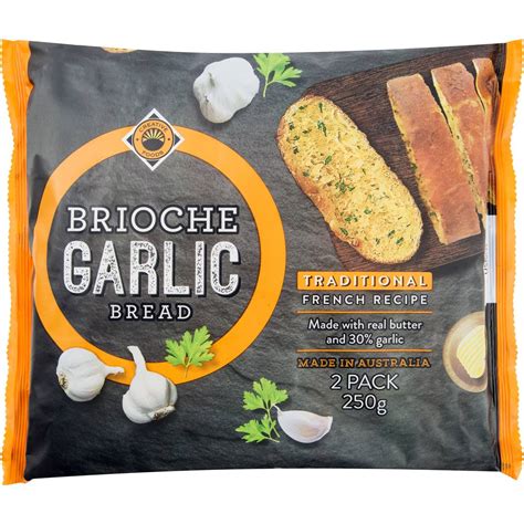 Creative Foods Brioche Garlic Bread 250g Woolworths