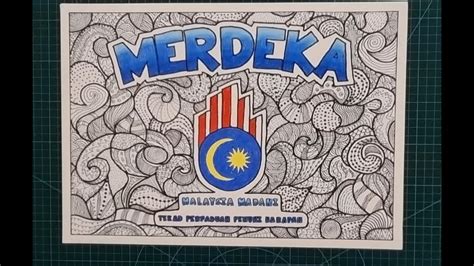 Poster Doodle Merdeka Malaysia Madani Youtube