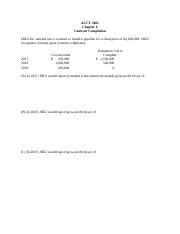 Chapter 6 Brief Exercises On Revenue Recognition Solutions Docx