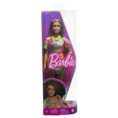 Barbie Fashionistas Lalka Sukienka W Graffiti HPF77 15005164546