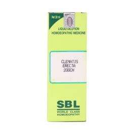 SBL Clematis Erecta 200 Liquid 30ml Multimedicos