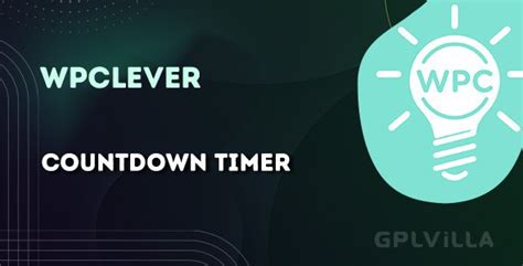 Wpc Countdown Timer For Woocommerce Gplvilla