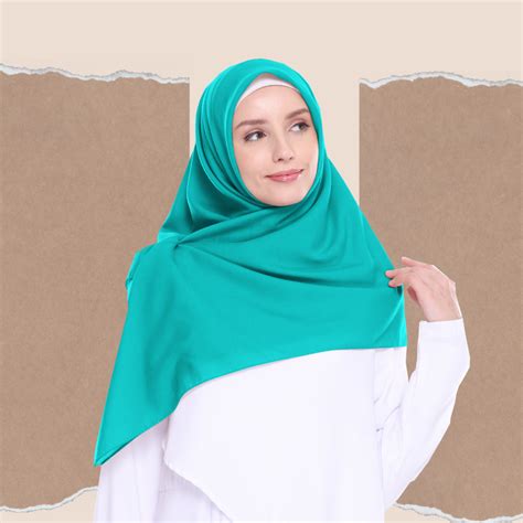 Hijab Segiempat Polos Voal Ultimate – arabian.id