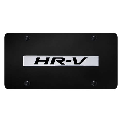 Autogold License Plate With D Chrome Hr V Logo