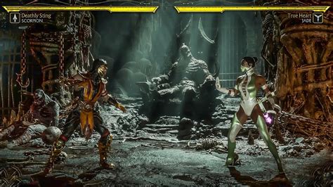 Mortal Kombat 11 Scorpion Vs Jade Hard Fatality Pc 1080p Youtube