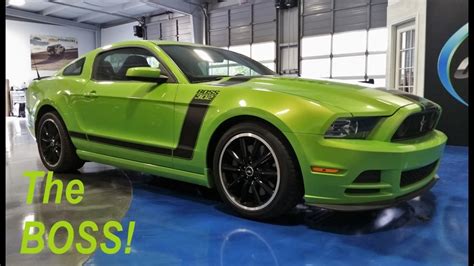 2013 Ford Mustang Boss 302 Gotta Have It Green Youtube