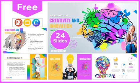 World Creativity And Innovation Day Template Powerpoint Templates And