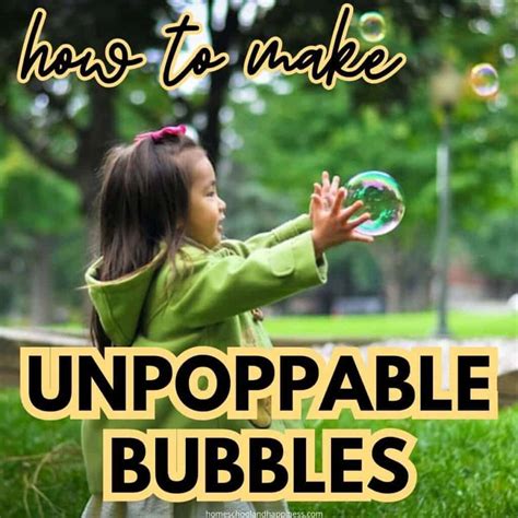 The Best Unpoppable Bubbles Recipe - Only 3 Ingredients