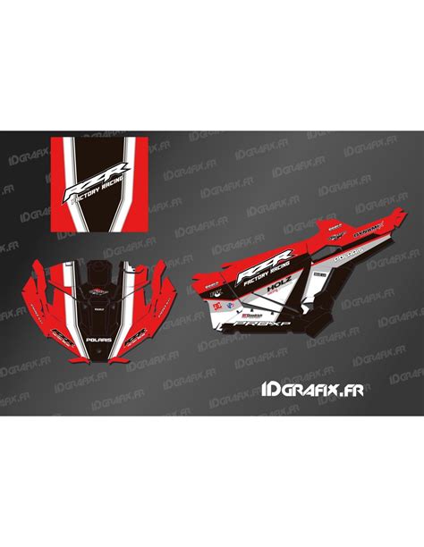 Kit D Coration Factory Edition Rouge Idgrafix Polaris Rzr Pro Xp