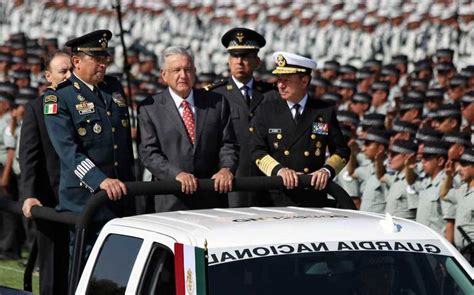 López Obrador “contento” De Militarizar A La Guardia Nacional De México