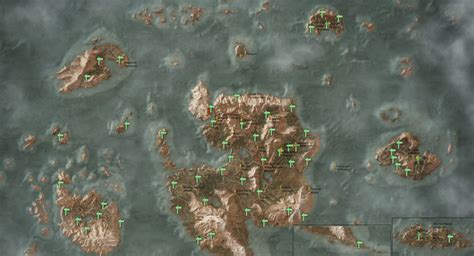 Witcher 3 Skellige Interactive Map