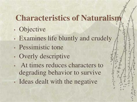 PPT REALISM AND NATURALISM IN AMERICAN LITERATURE PowerPoint