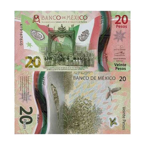 Billet De Banque Collection Mexique PK N 999 20 Pesos La Maison