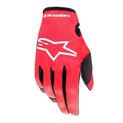 Alpinestars Gloves Radar Mars Red White Maciag Offroad