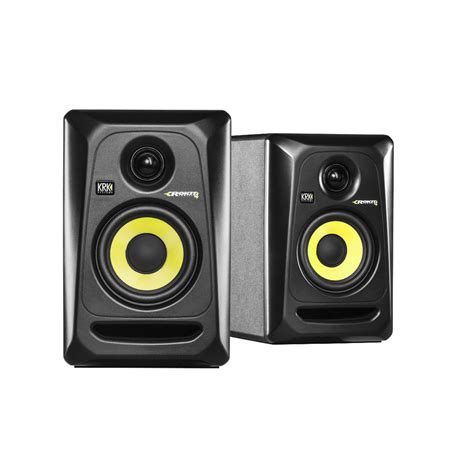 Krk Rokit Rp4 G3 Studio Monitors With Desktop Stands Pair Gear4music