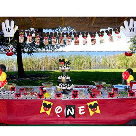 Heeton Mickey First Birthday Kit Mouse St Birthday Cake Topper