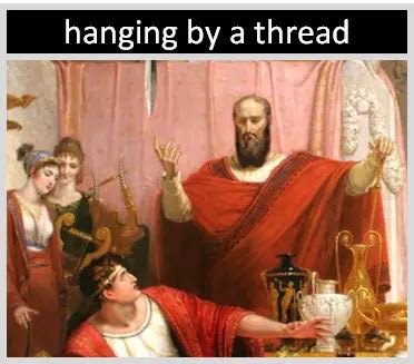 "Hanging by a Thread" | Origin and Meaning