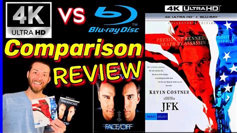 Jfk 4k Uhd And Face Off 4k Ultrahd Blu Ray Reviews 4k Vs Blu Ray Image Comparisons Analysis