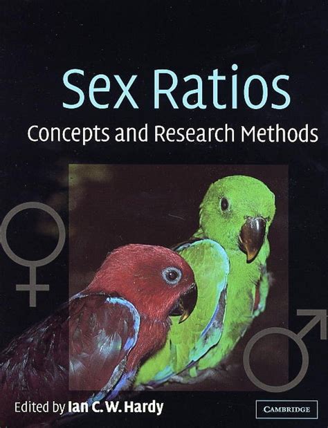 Sex Ratios Concepts And Research Methods Nhbs Academic And Professional Books