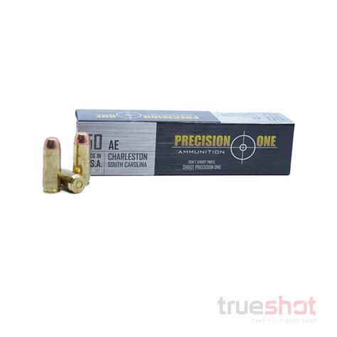 Precision One 50 AE 300 Grain FMJ True Shot Ammo