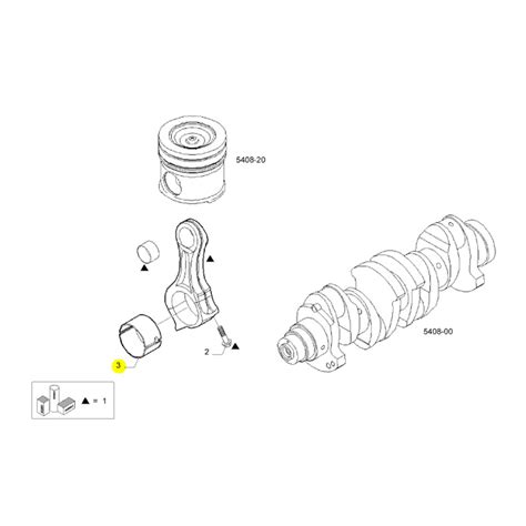 Jogo Bronzina Biela STD Completo Para Iveco Nova Daily 2995577