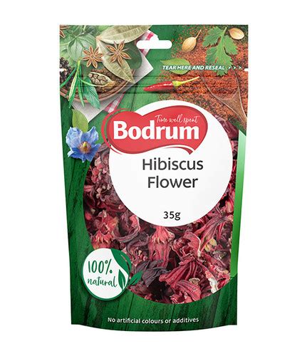 Bodrum Hibiscus Flower 35g Exotic Flavor For Your Kitchen