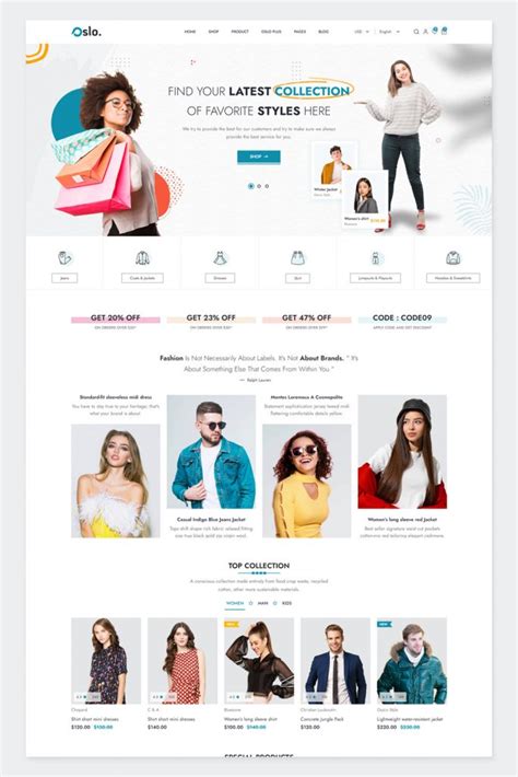 Fashion Ecommerce Html Template Ksioks