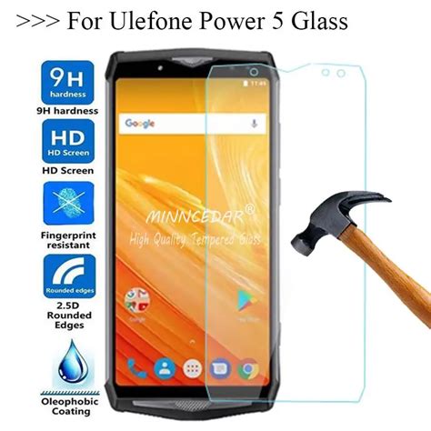 Vidrio Templado Para Ulefone Power Protector De Pantalla