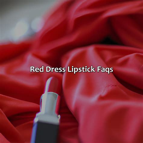 What Color Lipstick To Wear With Red Dress Colorscombo